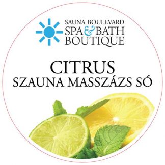 Masszázs só, citrus