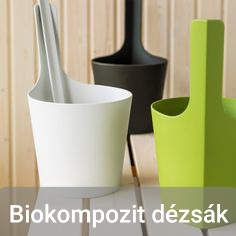 Biokompozit dézsák