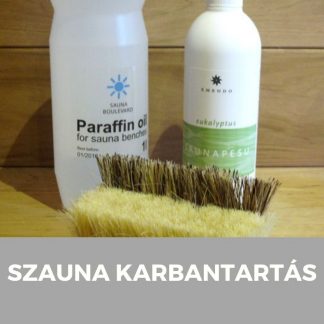 Szauna karbantartás